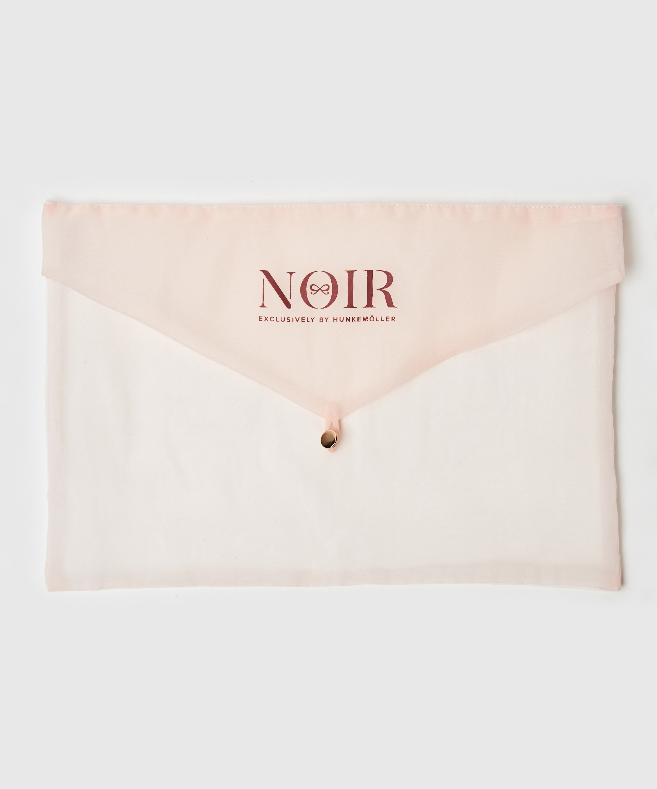 Kimono med kant i sidenspets, Rosa, main