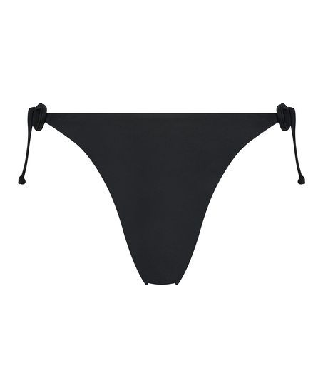 Luxe string-bikinishorts, Svart