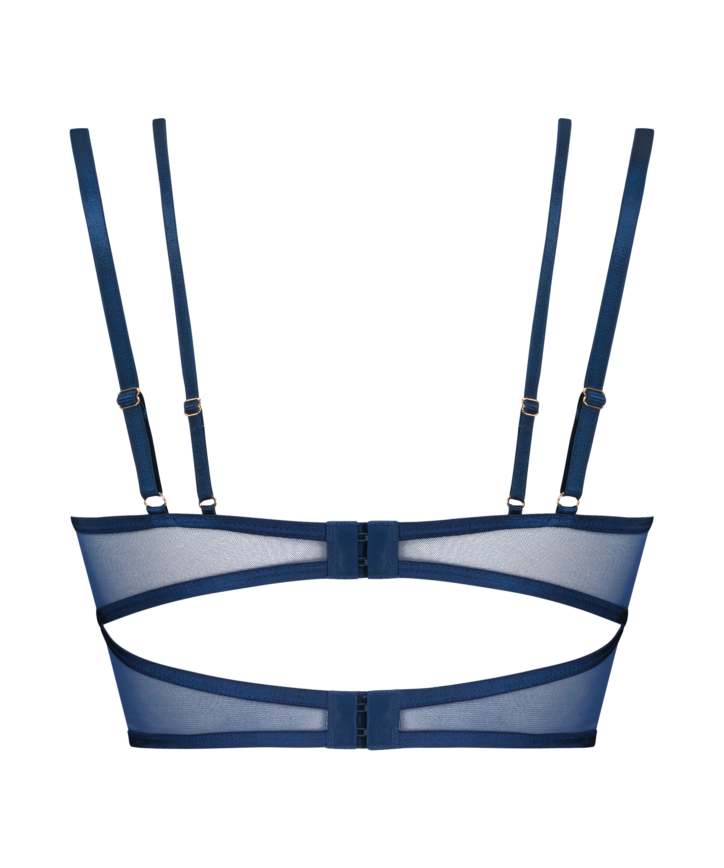 Icke-formpressad longline bygel-bh Constance, Gr&ouml;n, main