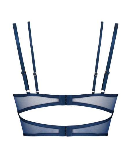 Icke-formpressad longline bygel-bh Constance, Gr&ouml;n