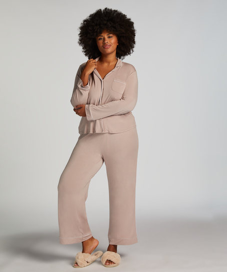 Jerseybyxor Essential, Beige