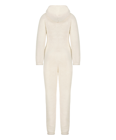 Onesie Fleece, Vit