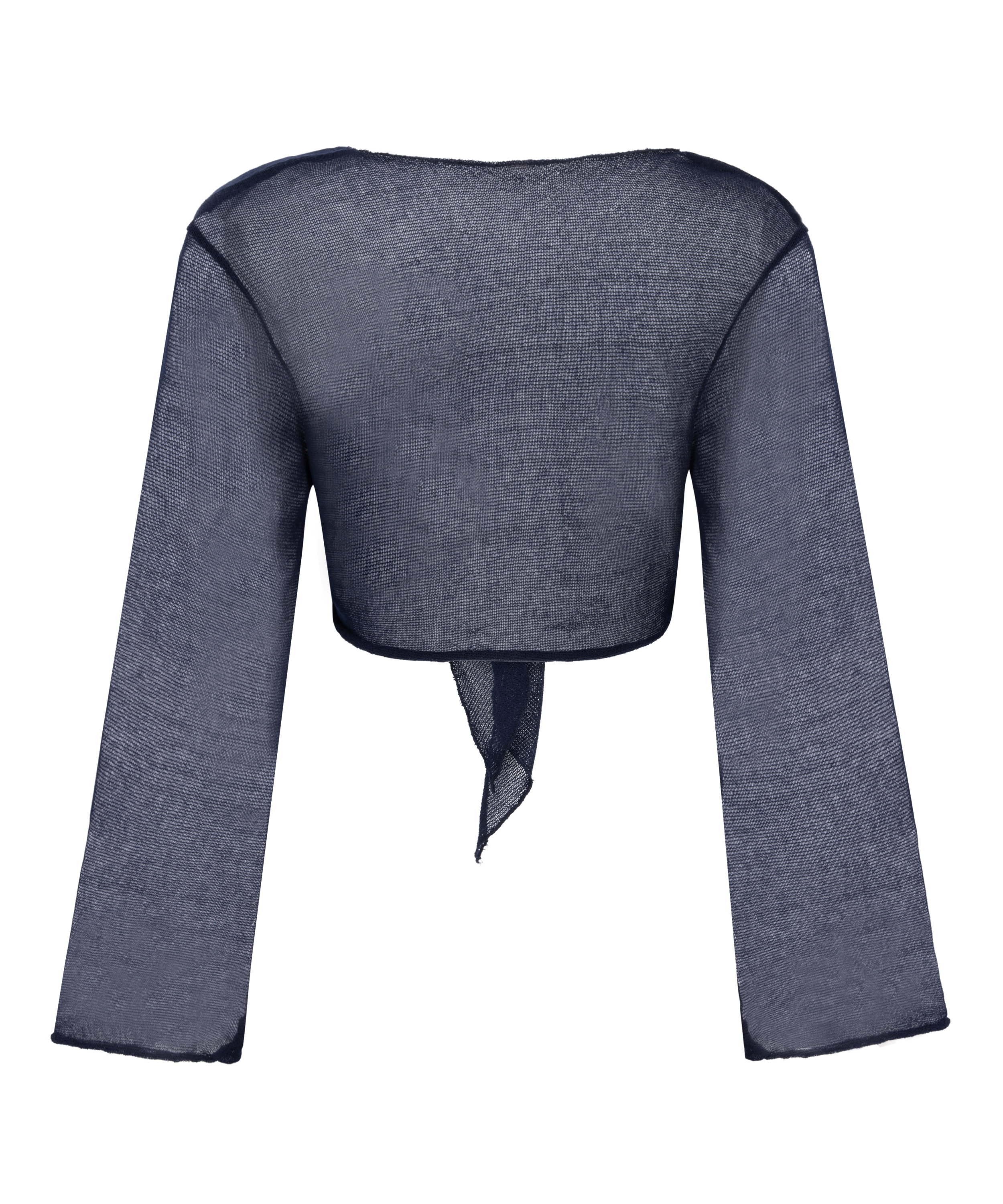 Stickad strandtopp, Blå, main