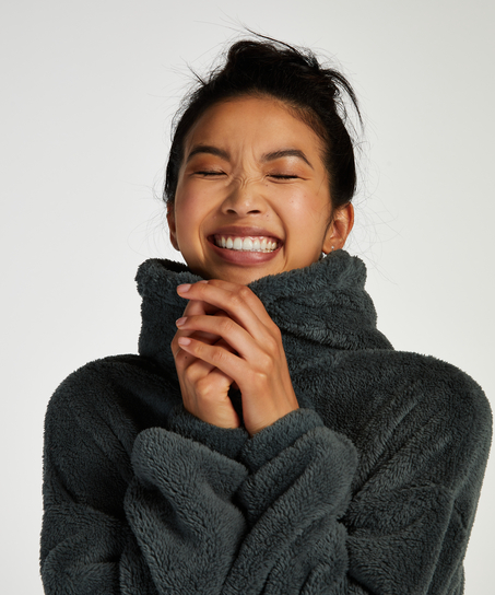 Snuggle fleece kl&auml;nning, gr&ouml;n