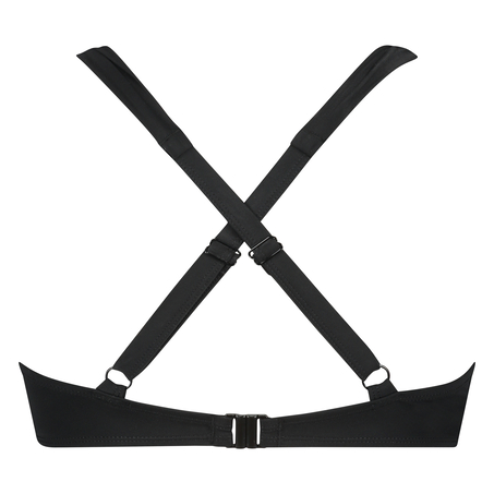 Formpressad bygelbikini-överdel Sunset Dreams Storlek E +, Svart