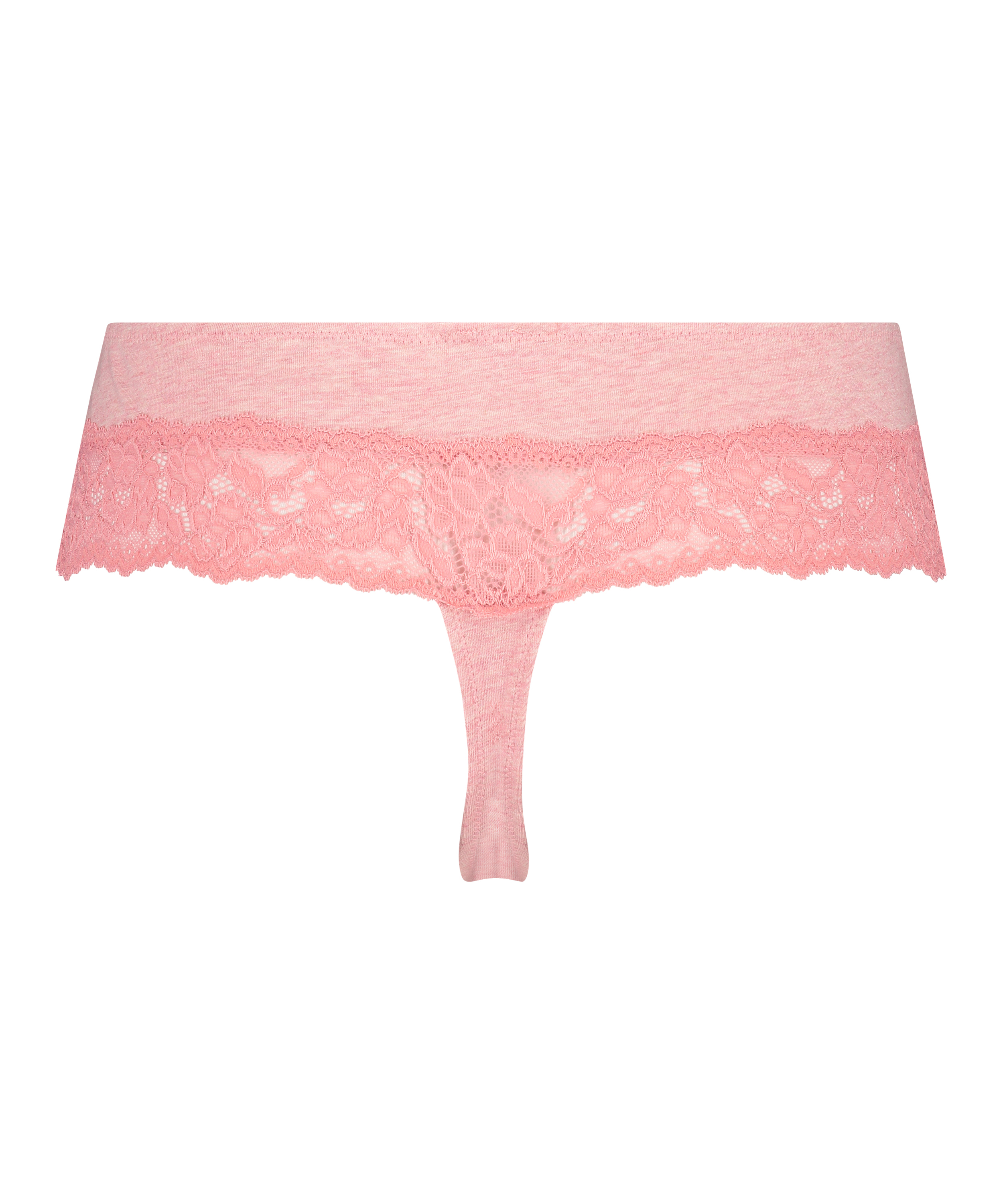 Boxer-string i bomull, Rosa, main