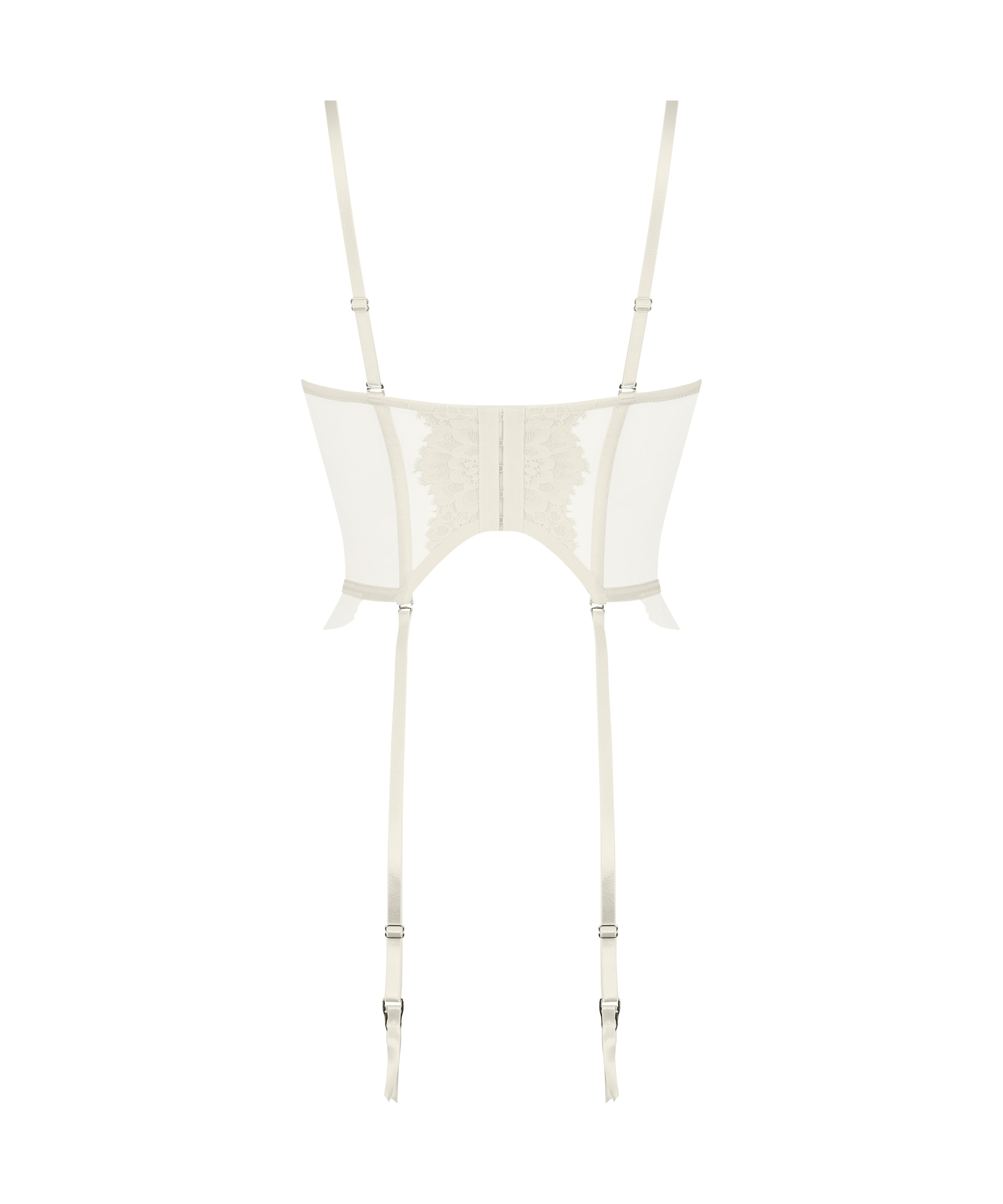 Bustier Harmony, Vit, main