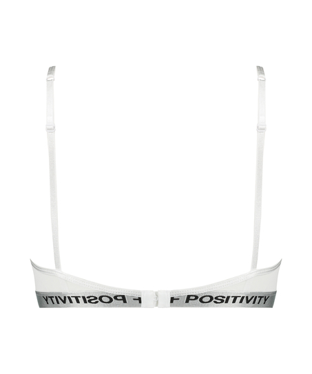 Icke formpressad bygel-bh Honey, Vit