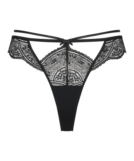 Stringtrosa Thea, Svart