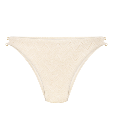 Bikiniunderdel Crochet, Vit