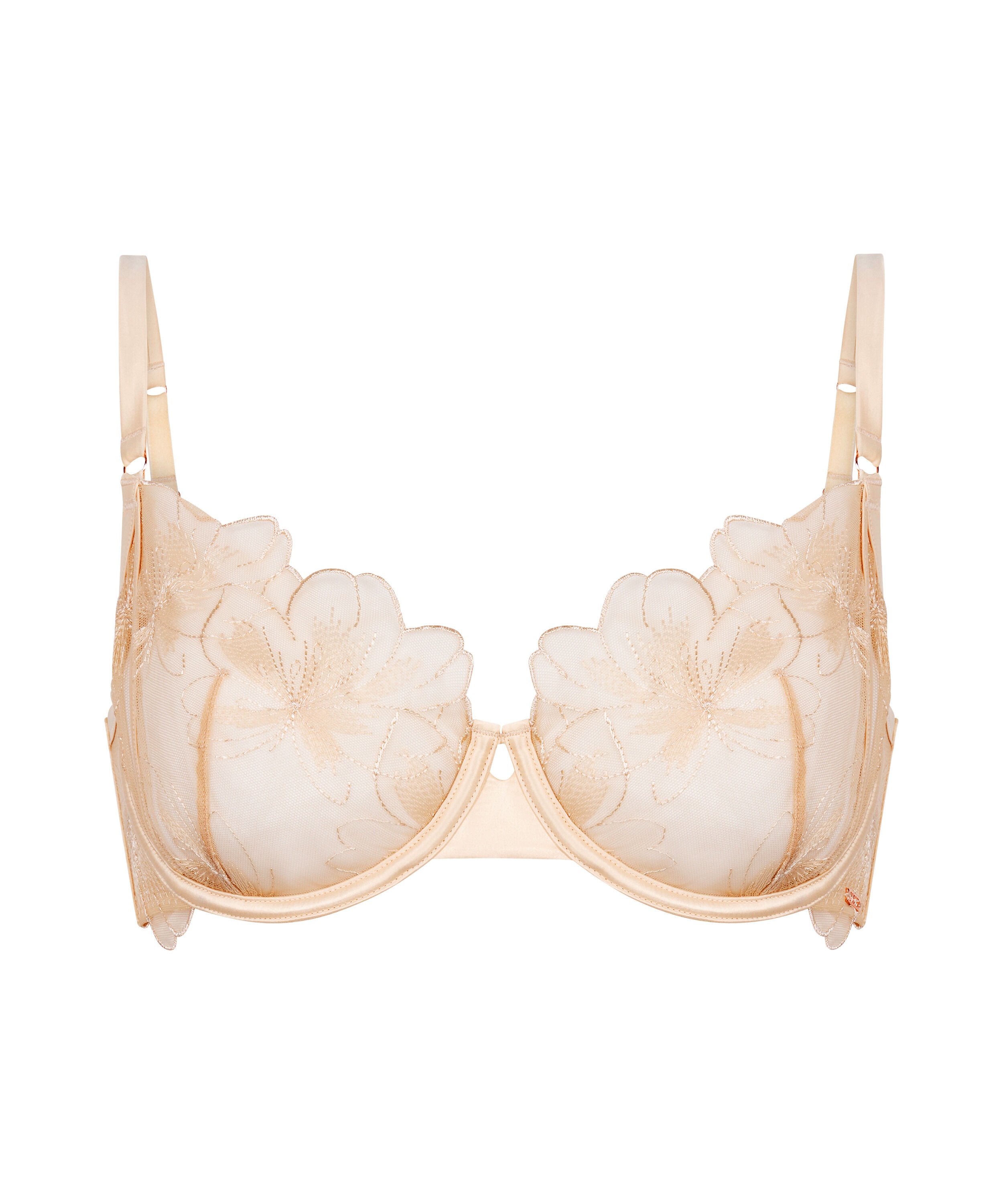 Icke formpressad bygel-bh Emilia, Gul