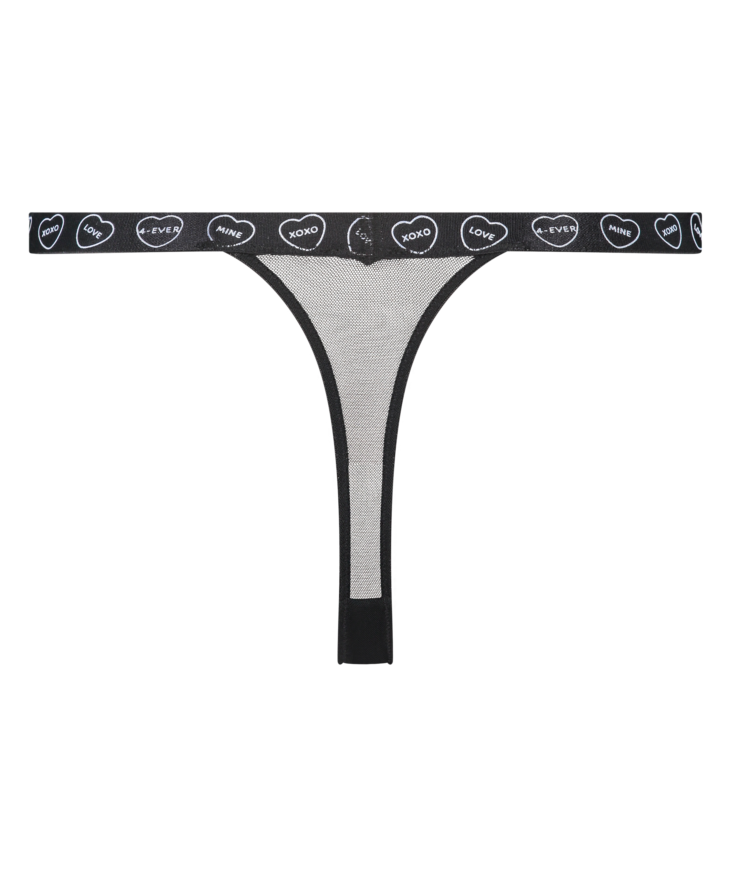 Stringtrosa Kiss, Svart, main