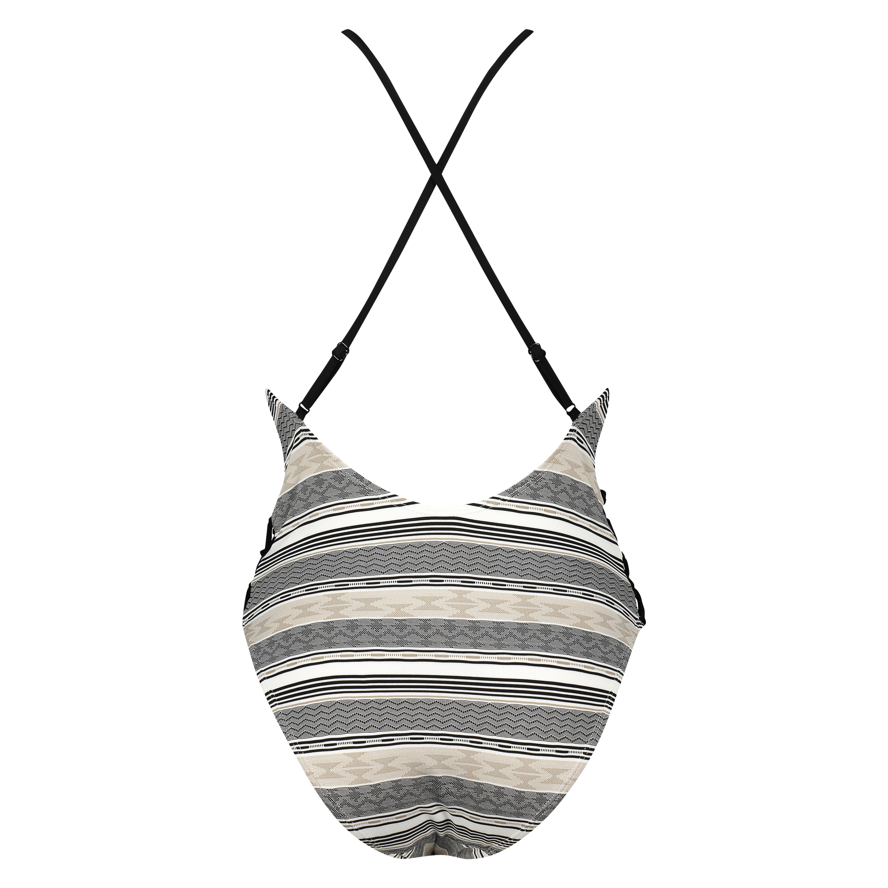 Baddräkt Jacquard Goddess Doutzen, Svart, main