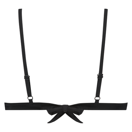 Pride triangel-bikini&ouml;verdel, Svart