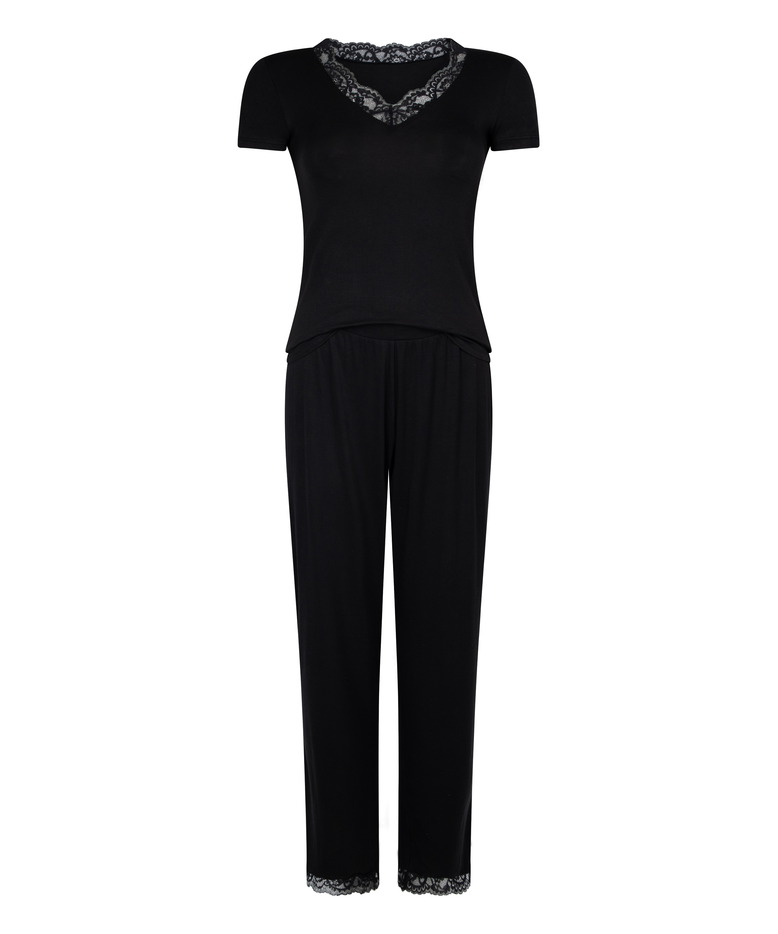 Nanna pyjamasset, Svart, main