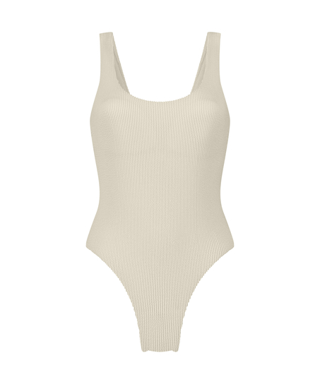 Baddräkt Shaping Crinkle, Svart