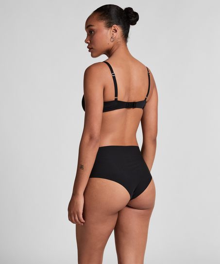 Brazilian-trosa Invisible High Waist, Svart