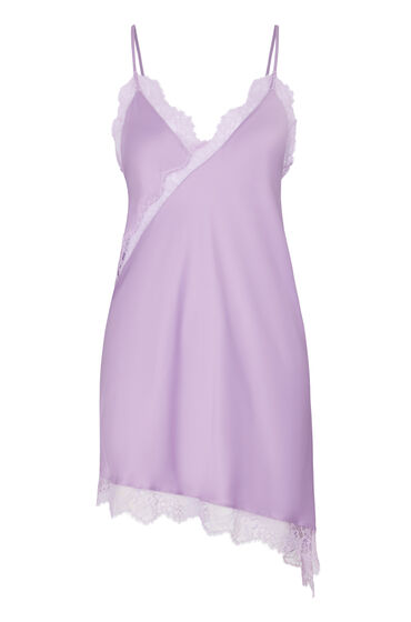 Hunkemöller Slipdress Asymmetric nattlinnen dam – bild 3