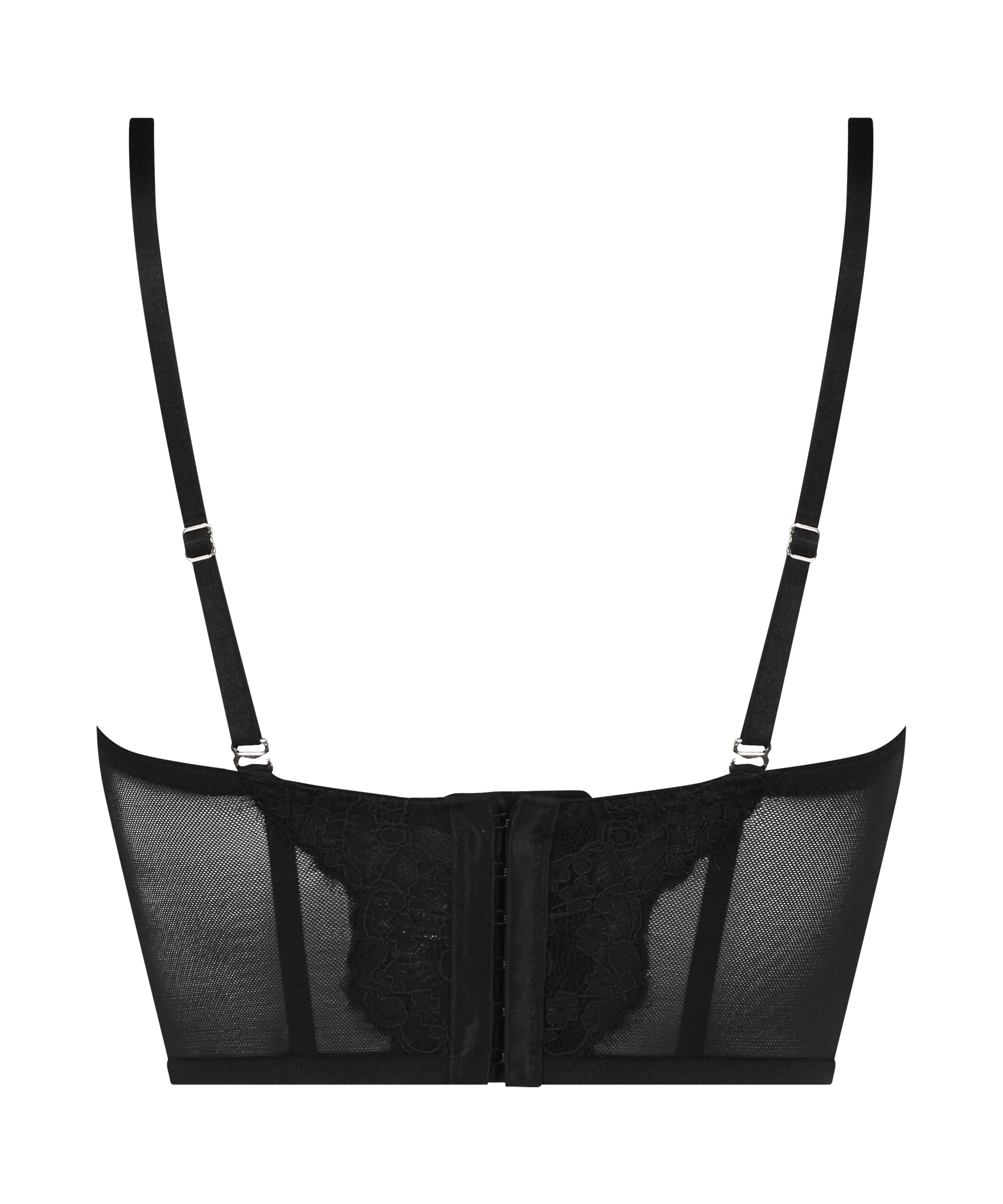 Bustier Bella, Svart, main