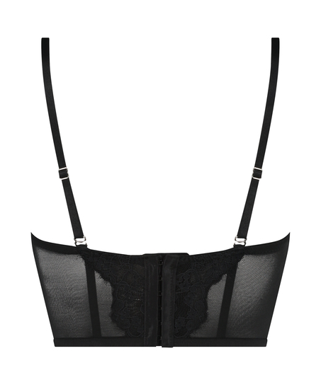 Bustier Bella, Svart