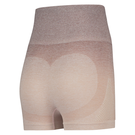HKMX shorts med hög midja, Rosa