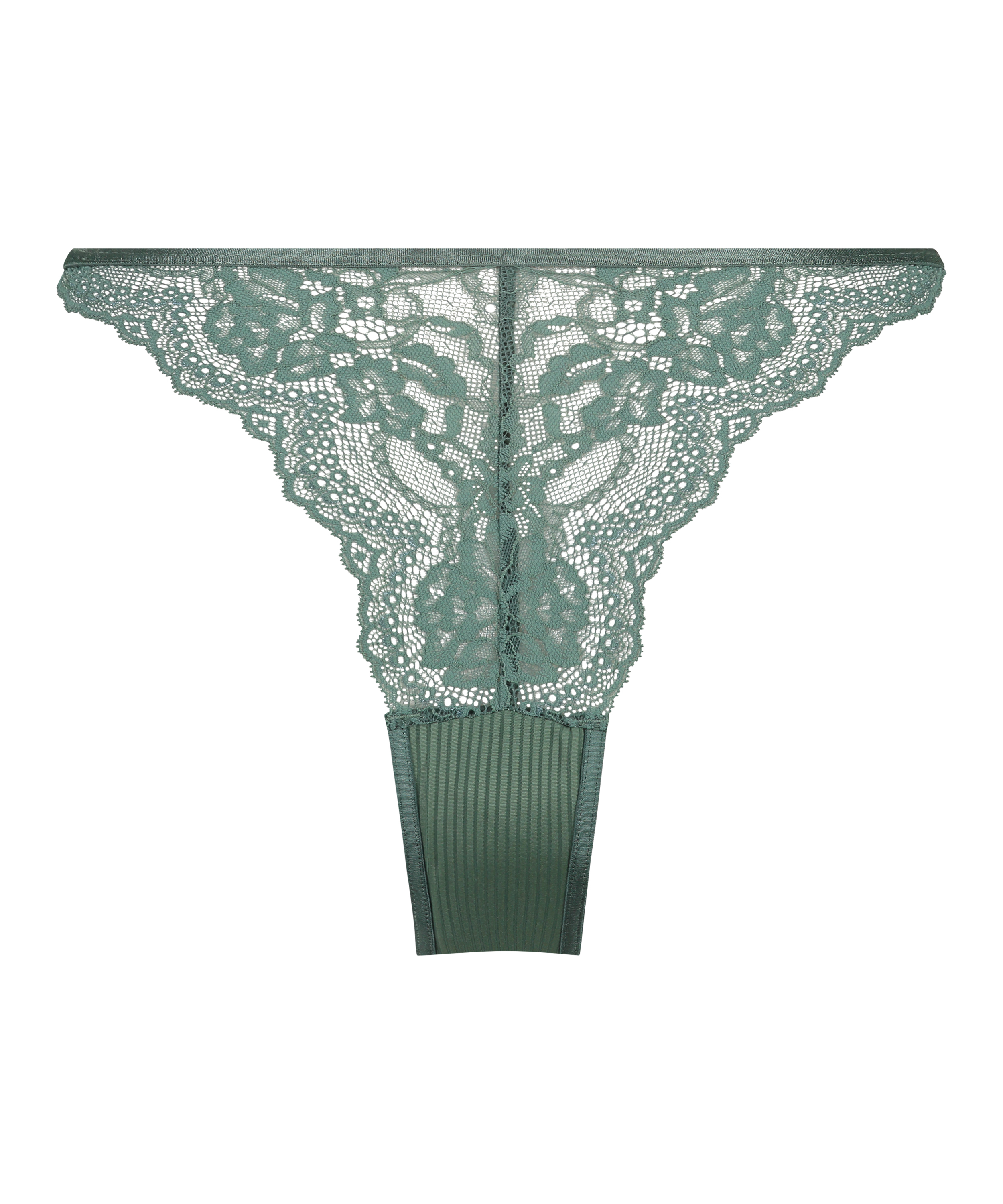 Högt skuren brazilian-trosa Kaiden, Grön, main