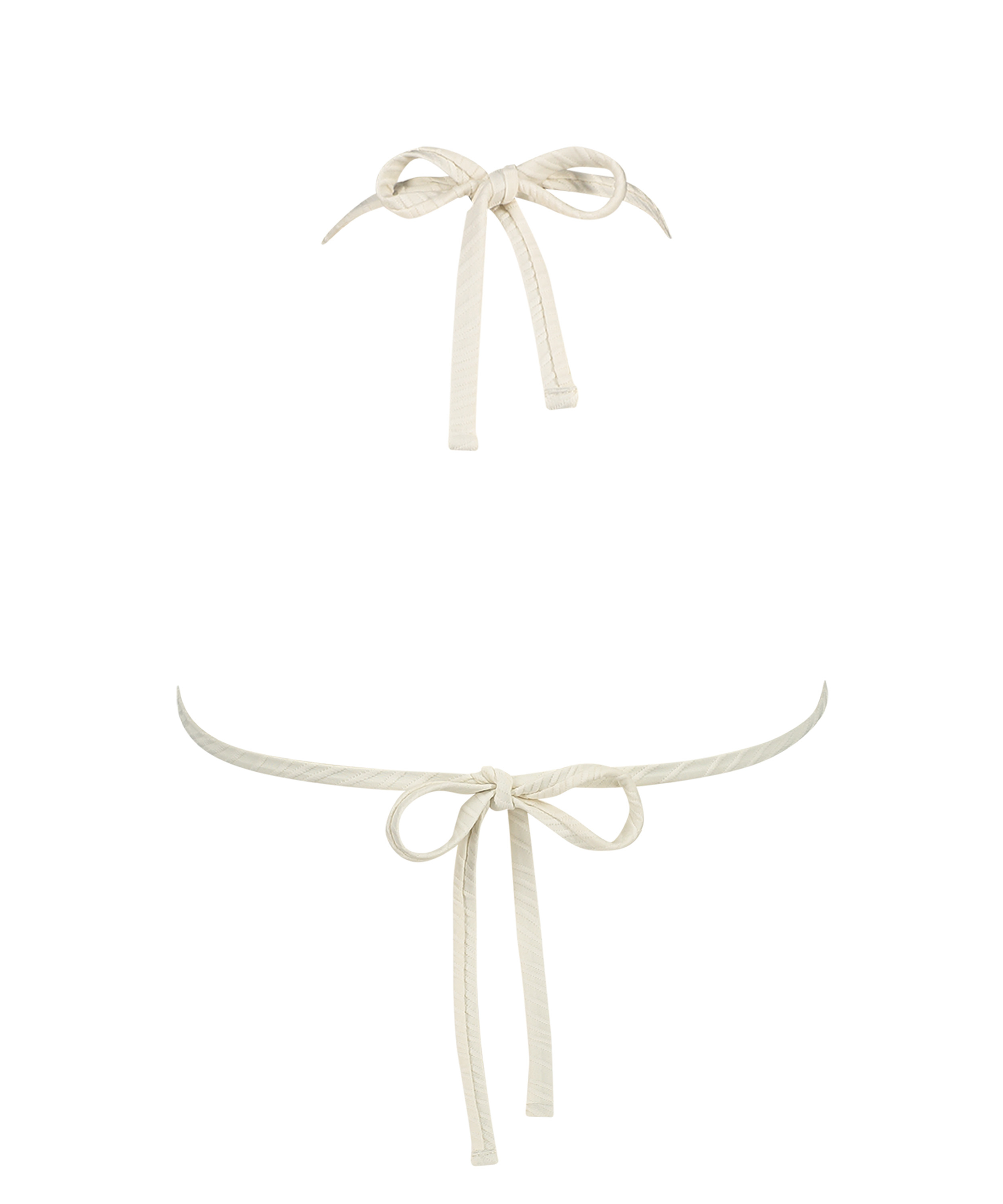 Triangelbikiniöverdel Cozumel, Vit, main