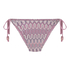 Cali bikiniunderdel med högt skurna ben, Rosa