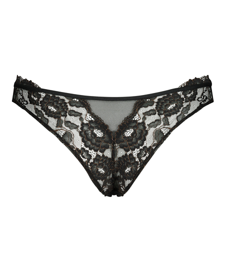 Chloe h&ouml;gt skuren braziliantrosa, Svart