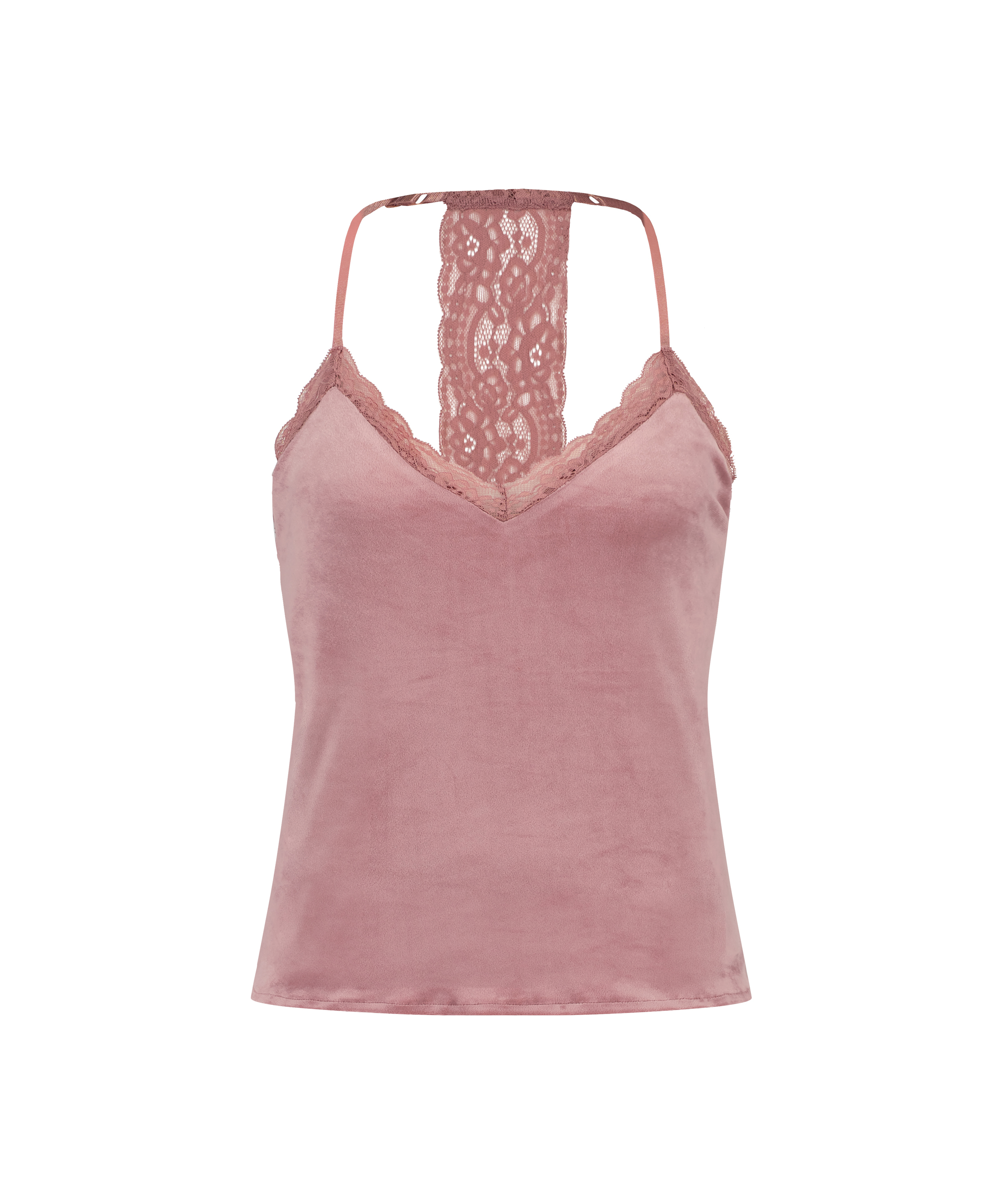 Linne Velour Lace, Rosa, main