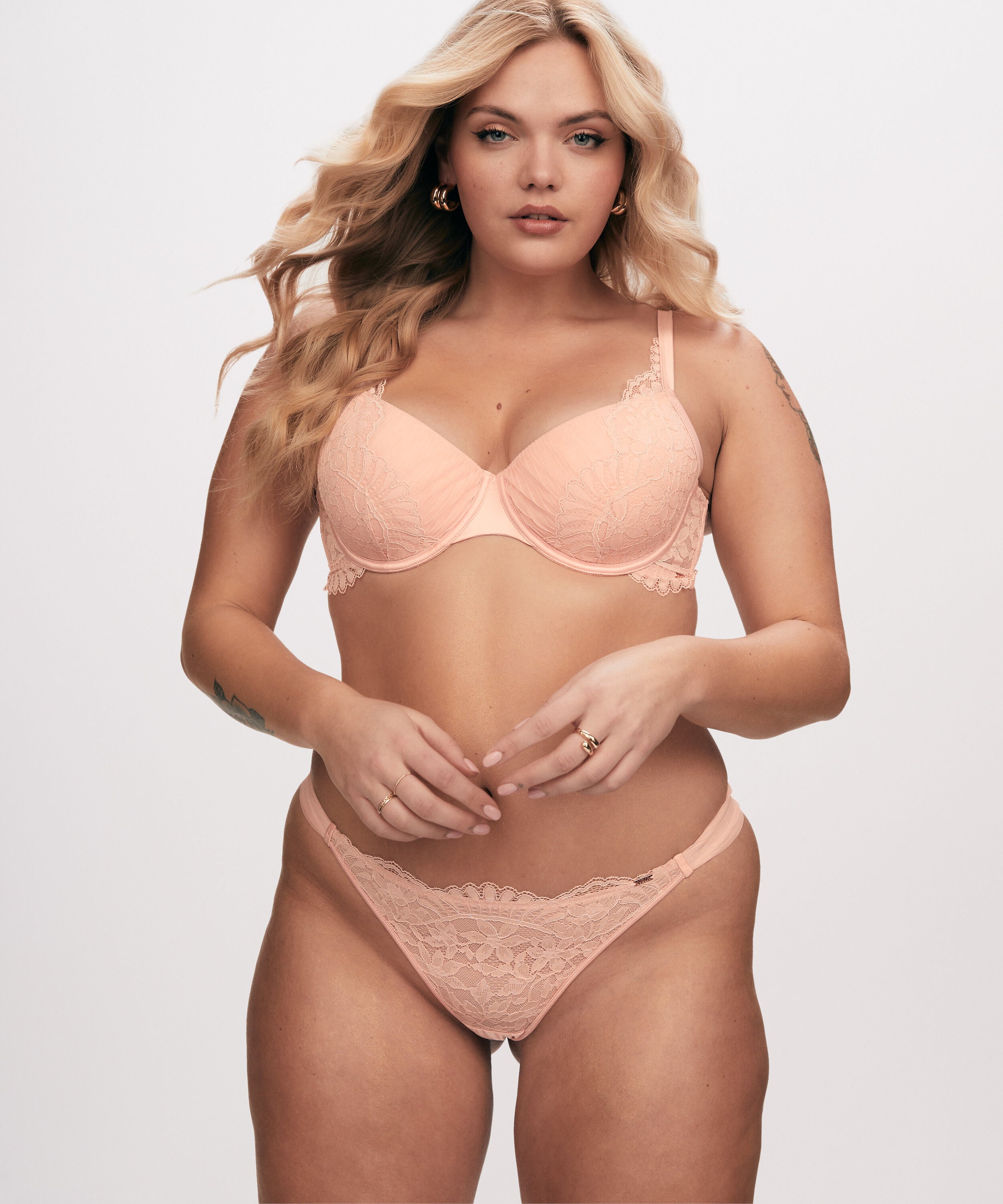 Formpressad bygel-bh Antonia, Rosa