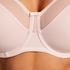 Icke-formpressad minimizer-bh med bygel Nina, Rosa