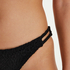 Crochet brazilian-bikiniunderdel, Svart