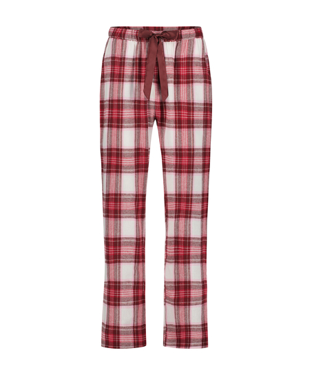 Pyjamasbyxori flanell, Rosa