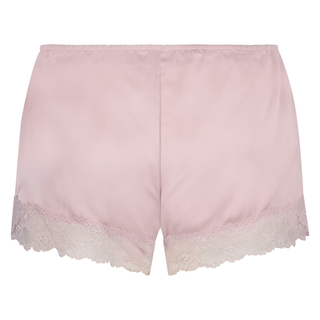 Satin pyjamasshorts, Lila
