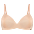 Formpressad push-up bh utan bygel Mona, Beige