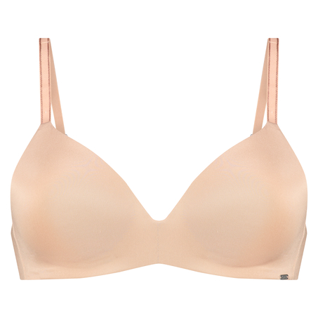 Formpressad push-up bh utan bygel Mona, Beige