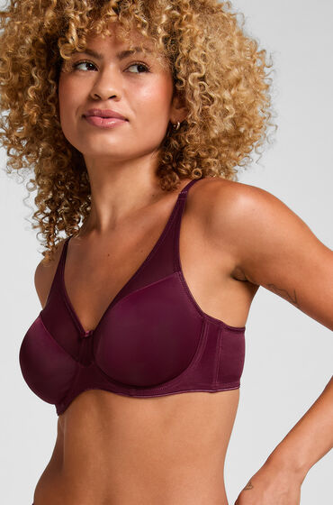 Hunkemöller Icke-formpressad minimizer-bh med bygel Nina Lila — produktbild
