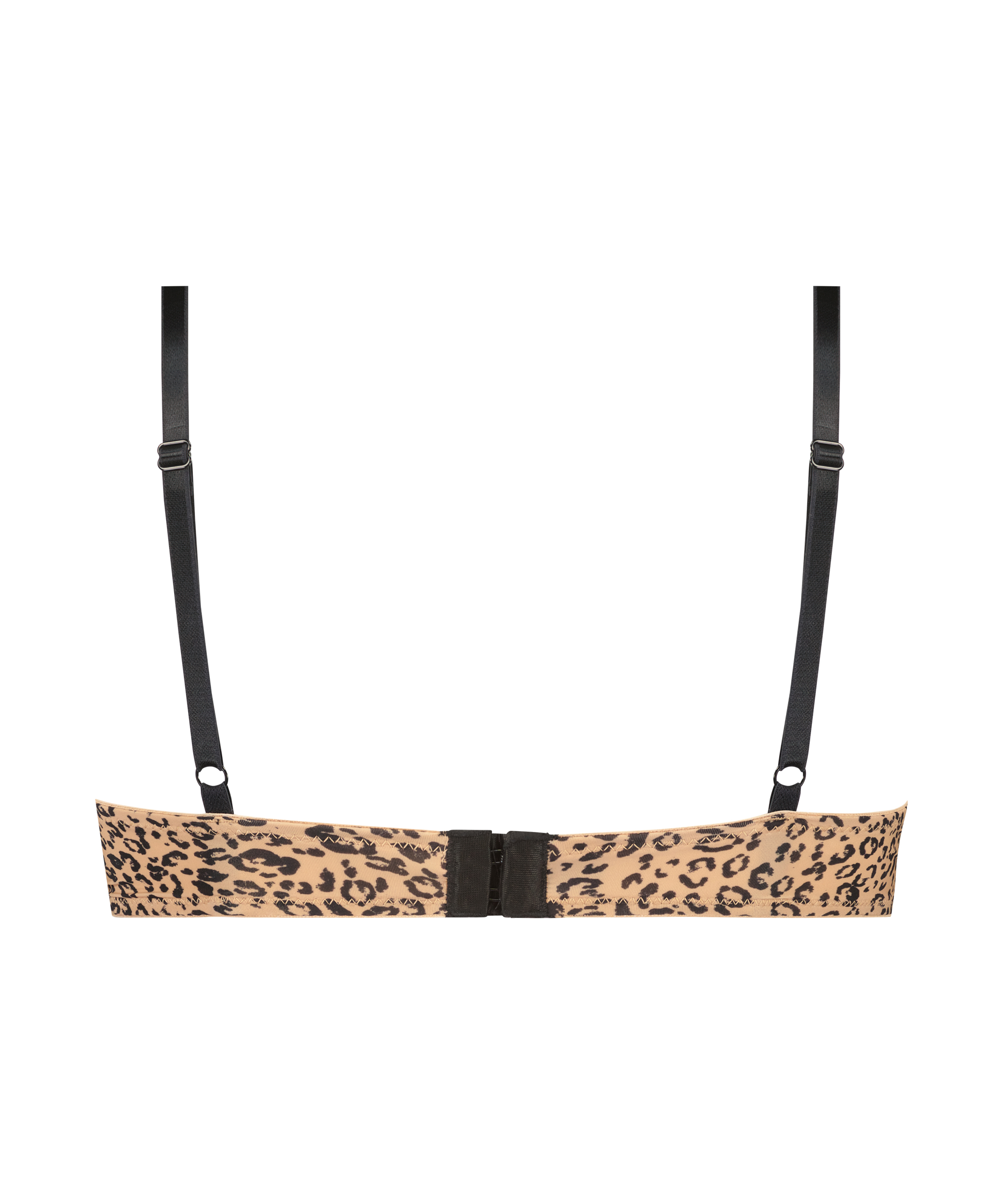 Formpressad bygel-bh Animal, Svart, main