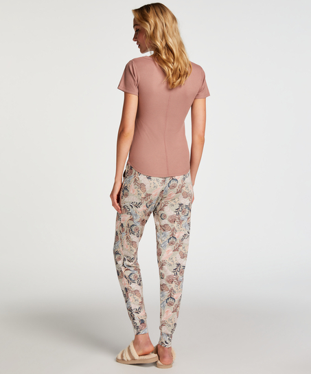 Pyjamastopp Henley, Brun