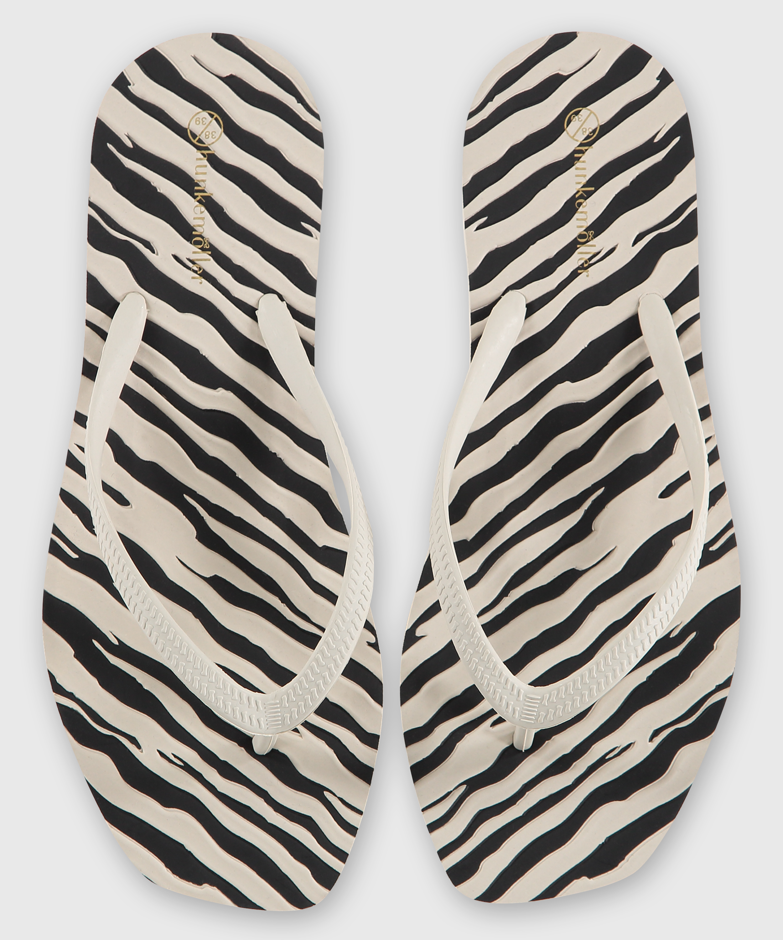 Flipflops Zebra, Svart, main