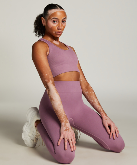 HKMX sömlös sport-bh, Lila
