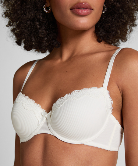 Formpressad bygel-bh, 2-pack Lola, Svart