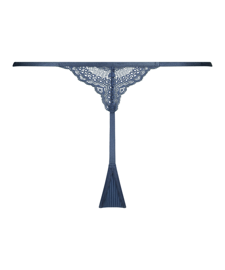 H&ouml;gt skuren stringtrosa Kaiden, bl&aring;