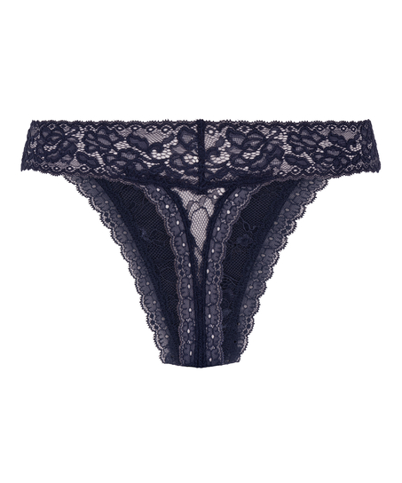 Extra låg stringtrosa Madison, Blå