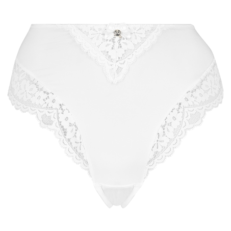 Marina h&ouml;gt skurna brazilian-trosa, Vit