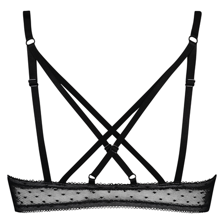 Formpressad push-up-bh med bygel Clementine, Vit