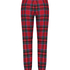 Pyjamasbyxori flanell, Röd