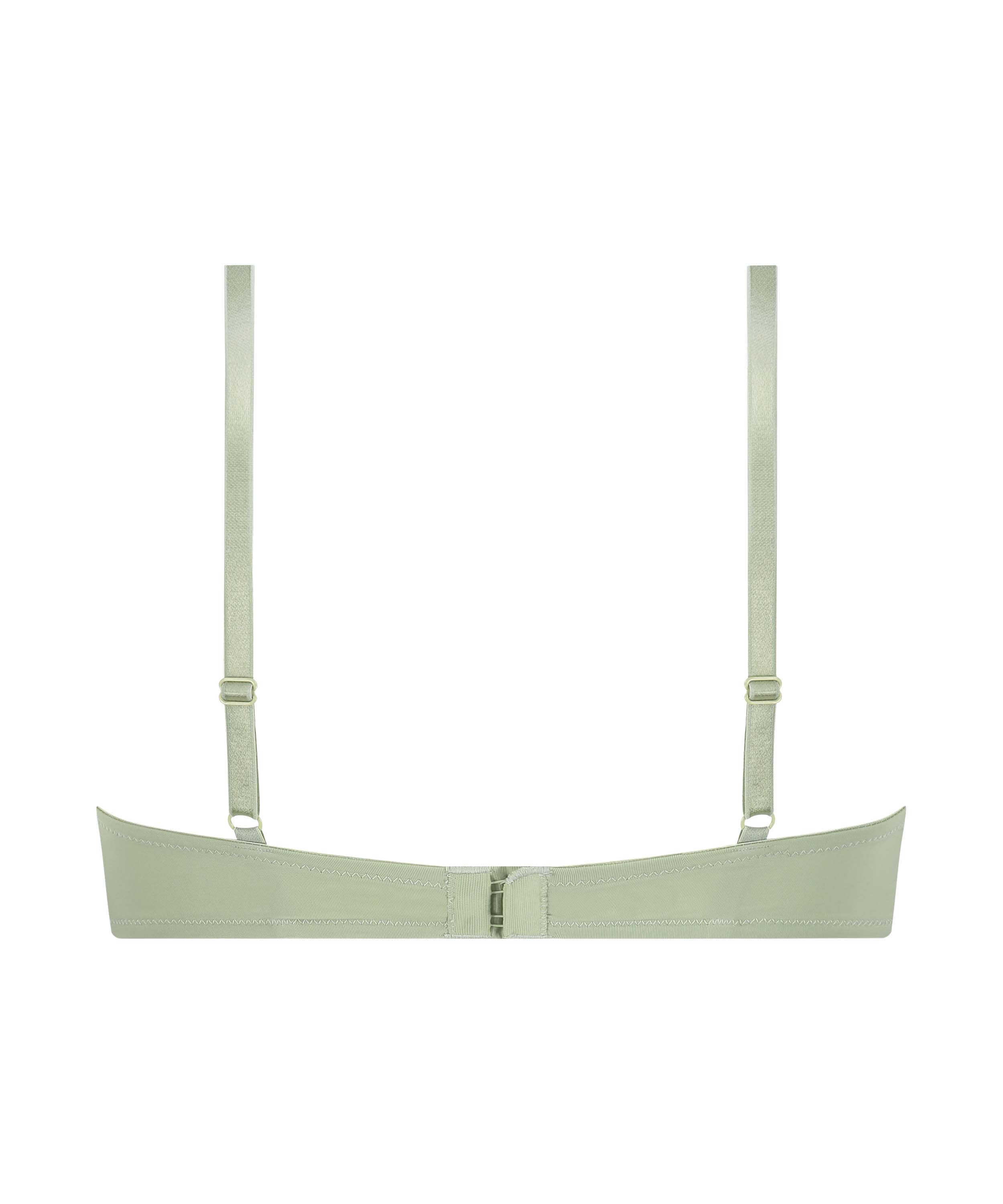 Formpressad bygel-bh Plunge, Grön, main