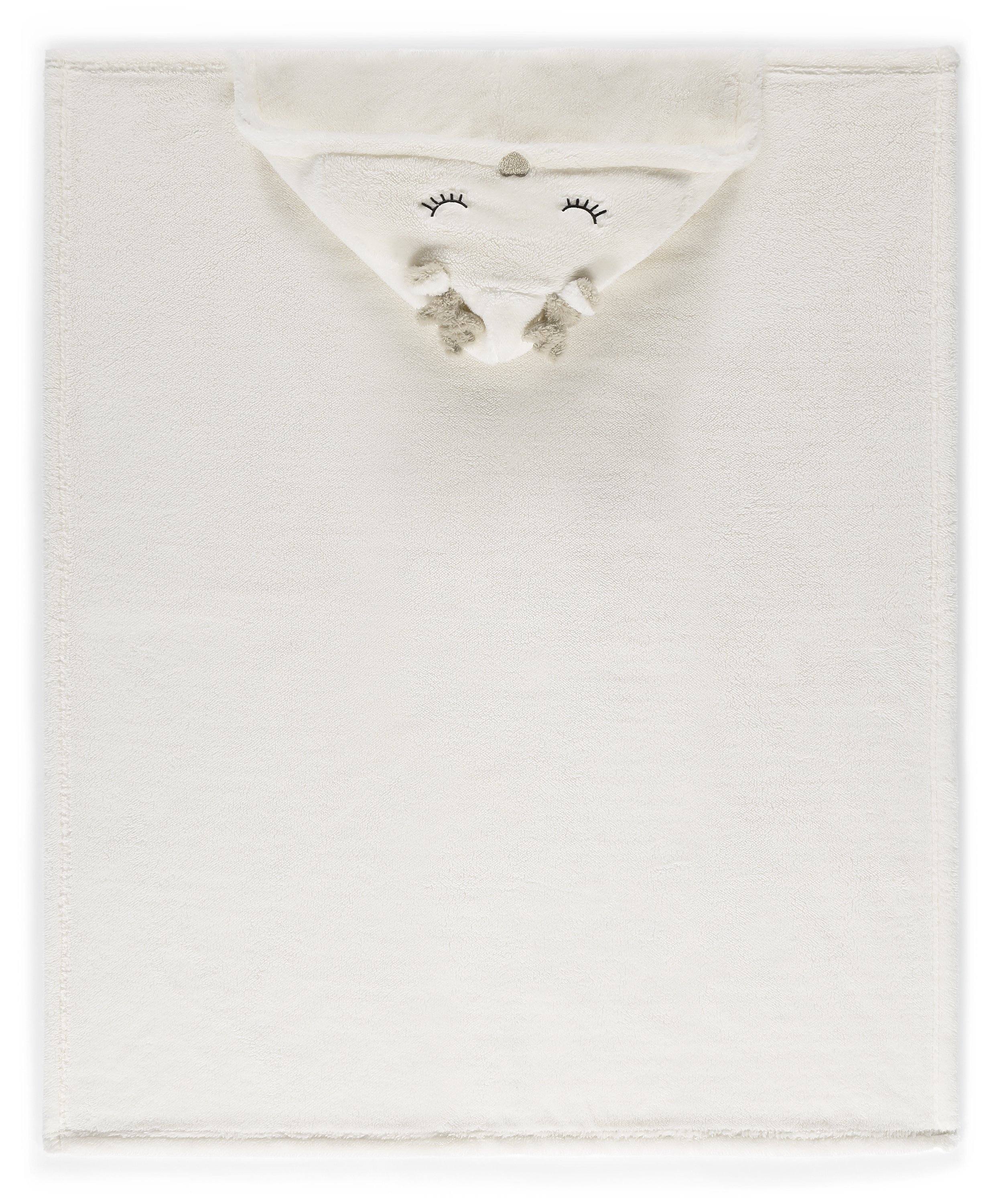 Ren - mysig filt, Vit, main